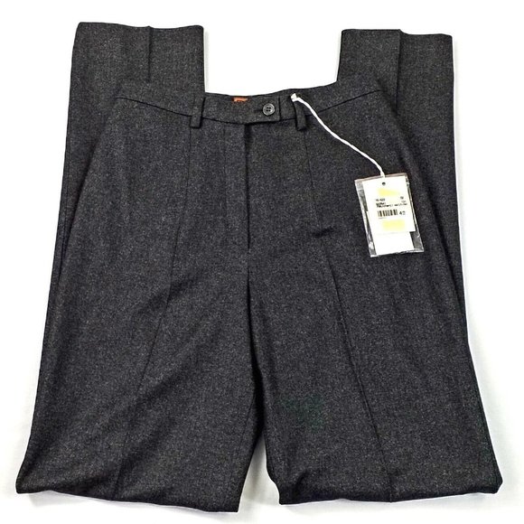 Vintage Giorgio's of Palm Beach Charcoal Wool Blend Career Dress Pants Womens 6 - Picture 3 of 14